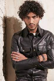 Wool/cotton/nylon high tech fabric that gives it matte/shine drama; Adv Ss19 Gazzarrini
