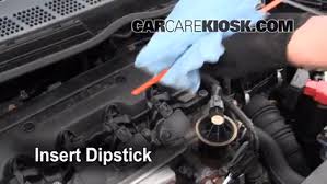 Check Oil Level 2006 2011 Honda Civic 2009 Honda Civic Ex 1 8l 4 Cyl Coupe 2 Door