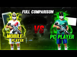 It means that you can play it straight from your pc! Pc Player Vs Mobile Player Freefire Difference Garena Freefire Youtube