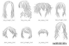 How to draw anime basic anatomy (anime drawing tutorial for beginners). Manga Hair Photoshop Hair Manga Hair Anime Hair
