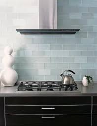It is safe to say that backsplashes in the past were only meant to protect your kitchen walls from stains and water splashes, but they serve additional. Blue Glass Subway Tile Kitchen Backsplash Home Design Ideas