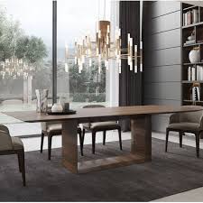 Greenwich Dining Table Modern Dining Room Contemporary Dining Table Walnut Dining Table