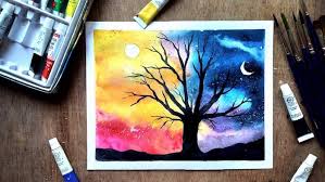 Here are 32 watercolor painting ideas for kids. 1001 Ideas For Easy Watercolor Paintings To Fill Your Time With