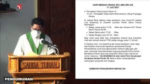 Jadwal tvri belajar dari rumah hari ini, kamis 17 desember 2020. Misa Minggu Pagi Pekan Biasa Ke Lima Belas Minggu 11 Juli 2021 Youtube