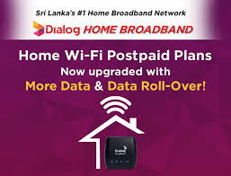Dialog Homebroadband 4G Router Prepaid Connection