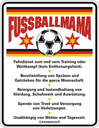 Fussball lustig im produktvergleich zum kaufen | kategorie fußball. Amazon De Lustig Bedruckte Blechschilder Fussball Mama