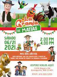 Granja De Zenon Invitacion Invitacion Personalizada Zenon The Farmer Inv In 2021 Business Card Design Photography Business Logo Branding Photography Business Cards