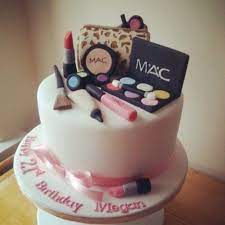 Think about her personality and the traits you love about her and you're sure to choose a cake design that she loves! 20 Wonderful Picture Of Birthday Cake For Girlfriend Birthday Cake For Girlfriend Mac Makeup Kit C 14th Birthday Cakes Make Up Cake Birthday Cakes For Teens