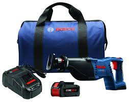 They last through hundreds of cuts with my circular saw and i screwed over 300 3 screws on a deck i am building for a client. Bosch Lithium Ion Crs180 B14 18v 1 1 8 In Reciprocating Saw Kit W Core18v 6 3 Ah Battery Top Dog Tool