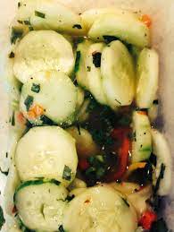 Trinidadian Healthy Snack Is Always Good Stuff Cucumber Chow Spicy Trinifood Trini Food Caribbean Recipes Home Food