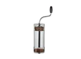 The cozyna travel manual coffee grinder is designed with a sleek and slender durable stainless steel body which makes it very easy to hold while grinding. 10 Easy Pieces Coffee Grinders Remodelista