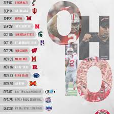 Printable 2019 Ohio State Football Schedule Land Grant