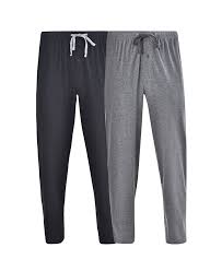 The comfort flex waistband is designed to move with you eliminating the binding and pinching of. Hanes Platinum Hanes Men S Knit Sleep Pant 2 Pack Reviews Pajamas Robes Men Macy S