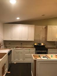 Just be sure to hang the cabinets low enough to take into consideration. Crown Moulding On Cabinets