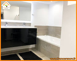 Renovation Complete D Une Salle De Bain A Wattrelos Salle De Bain Meuble Vasque Renovation Salle De Bain