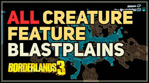 Collection by diana • last updated 8 hours ago. All The Blastplains Creature Feature Crew Challenges Borderlands 3 Youtube