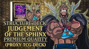 Gold edition unlimited singles yugioh set. Structure Deck Anubis Judgement Of The Sphinx Premium Quality Proxy Orica Tcg Deck Youtube