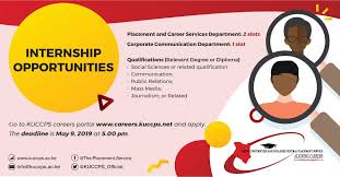Maybe you would like to learn more about one of these? ØªÙˆÙŠØªØ± The Placement Service Ø¹Ù„Ù‰ ØªÙˆÙŠØªØ± Internship Opportunity Looking To Gain Work Experience Apply For Internship At Kuccps Official The Deadline Is May 9 2019 Visit Https T Co Dinfhjece7 For Application Guidelines Or Follow