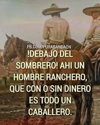 Ay Algo De Un Hombre En Sombrero Que Sabe Trabajar El Campo Es Todo Un Caballero Frases De Correr Frases Vaqueras De Amor Frases De Caballos