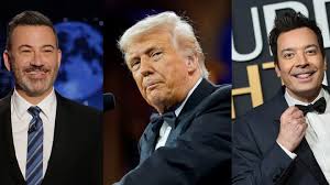 Trump Targets Late-Night Hosts Amid Colbert Exit Fallout