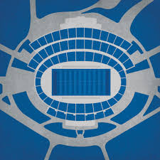 falcon stadium map art