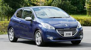 Japon Peugeot 208 Allure Bleu Virtuel