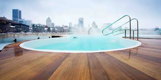 Le Spa Sur L Eau Bota Bota Est Un Endroit Paisible Et Unique Au Quebec Vivez Une Experience Relaxante De Spa Et Profitez A La Floating Hotel Spa Architecture