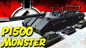 While mentioned in some popular works. P1500 Monster Men Of War Landkreuzer W 800 Mm Gustav Gun Youtube