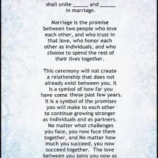 According to wedding wire's 2019 newlywed report, just 25 percent of weddings are held in religious institutions nowadays. Sample Wedding Ceremony Outline Non Religious New Sample P