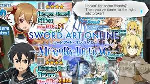 Memory defrag for ios and android is a game that puts players back into the . Sword Art Online Memory Defrag Faqs Tips And Re Roll Guide Urgametips