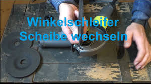 Winkelschleifer Scheibe Wechseln Flex Trennscheibe Tauschen Schleifscheibe Youtube