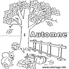 coloriage novembre automne dessin a imprimer coloriages pour 4 ans