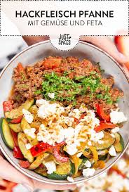 Hackfleisch Pfanne Mit Zucchini Rezept Rezepte Essen Kochen Warmes Abendessen