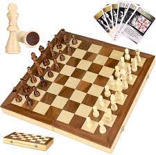 The second row (or rank) is filled with pawns. Buy Ibasetoy Folding Wooden Chess Set With 60 Game Rules Cards For Adults Kids Beginners Large Chess Board 15 X 15 Foldable Board Online In Vietnam B07f1vn9jz