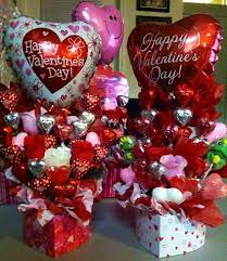 A small token, a magnificent display, a slew. Valentine Gift Baskets Valentine Gift Baskets Valentines Candy Bouquet Diy Valentines Gifts