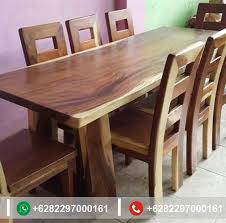 Meja Makan Antik Seperti Namanya Juga Produk Antik Memang Benar Benar Antik Karena Dibuat Dengan Kayu Y Slab Dining Tables Slab Dining Bedroom Closet Design