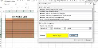 Misalnya, jika kolom b tersembunyi, klik a lalu c sambil menahan tombol ⇧ shift. 2 Cara Mewarnai Cell Secara Otomatis Di Excel Sel Kosong Dan Indikator Warna Neicy Tekno