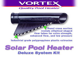 Diy 1 hour solar pool heater. Vortex Solar Pool Heater Deluxe Kit