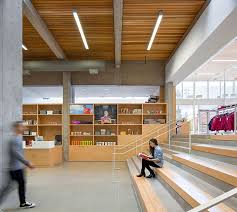 Office Of Mcfarlane Biggar Architects Designers Ubc Bookstore Renovation Expansion Libreria Ufficio