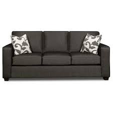 Cuddle Up On The Marcie Onyx Sofa By Fusion Furniture This Modern Charcoal Herringbone Tweed Fabric Sofa Wil Furniture Fusion Furniture Chelsea Home Furniture