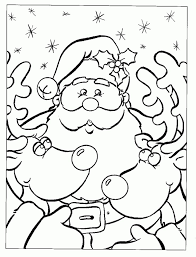 The kids will love these fun santa coloring pages. Pin On Holiday Coloring Pages