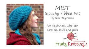 Maybe you would like to learn more about one of these? Mist Slouchy Ribbed Hat By Kim Hargreaves Youtube