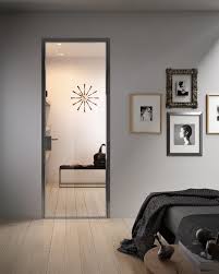 Inoltre produzione di armadi a muro anche coordinati con le porte. Wood Glass Laminated Hinged Door Garofoli