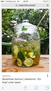 Aprikosen Caipirinha Bowle Rezept Caipirinha Bowle Caipirinha Bowle