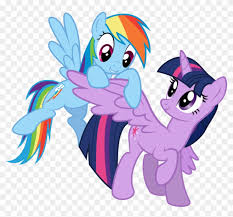 My little pony, hasbro, kids, fun, colourful, unicorn, pony, horse, excited, netflix, show, tv, equestria, twilight sparkle, spike, rainbow dash, pinkie pie, applejack, rarity, fluttershy. My Little Pony Friendship Is Magic Wallpaper Twilight Rainbow Dash And Twilight Sparkle Free Transparent Png Clipart Images Download