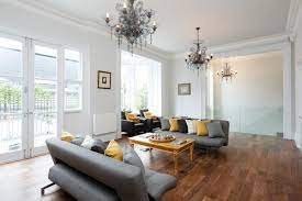 Wooden sofa havana sheesham wood living room furniture rightwood. Grey Sofas Wood Floors Houzz Uk