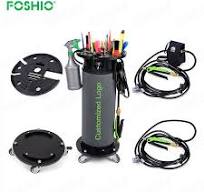 FOSHIO Portable Stainless Steel Tint Keg Pressurized Sprayer High Pressure  Water Tank Wireless Car Shower Washer Tool