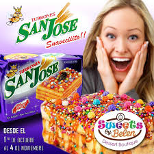 TURRON DE DOÑA PEPA is a sweet anise flavored dessert with fruit syrup and  candy