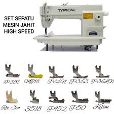 Harga sepatu kelim/lot/lilit mesin jahit industri. Jual Set Sepatu Mesin Jahit High Speed Di Lapak Arjunastore Bukalapak