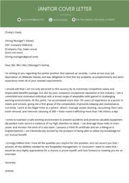 Housekeeper cleaner cover letter to apply for the housekeeping / house cleaning position: Housekeeping Cover Letter Sample Writing Tips Resume Genius